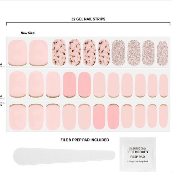 GLOSS PALETTE Feeling Flush Gel Nail Strips - Picture 4 of 6